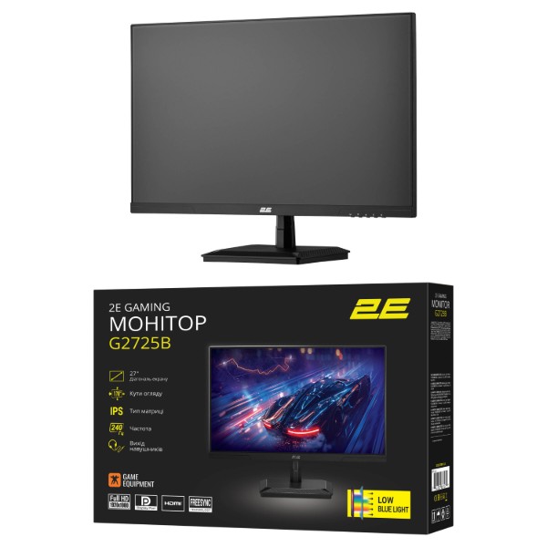Фото - Монитор игровой 2E GAMING G2725B (2E-G2725B-01.UA)