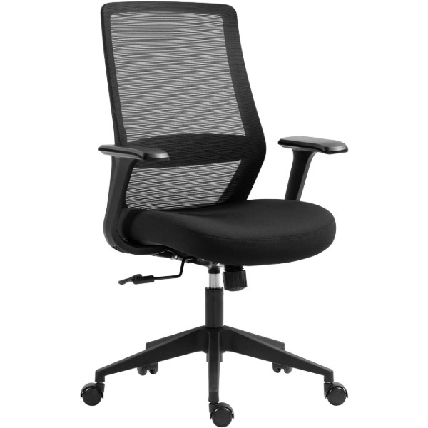 Фото - Крісло офісне 2E OFFICE OC140 (2E-OC140-BLACK)