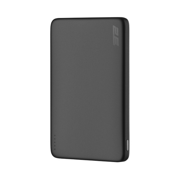 Фото - Батарея мобильная 2E Slim Wireless QI 5000мА/год Silver (2E-PB0515-GREY)