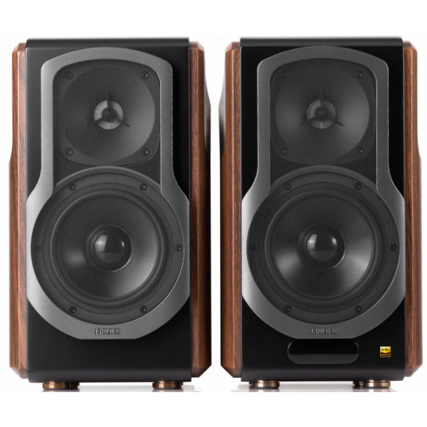 Фото - Комп'ютерна акустика компактна 2.0 Edifier S2000MKIII Brown 2.0 130W Bluetooth Hi-Res