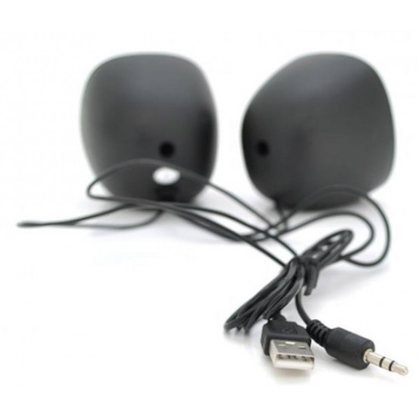 Фото - Комп'ютерна акустика звичайна 2.0 Kisonli V350B/23398 Black