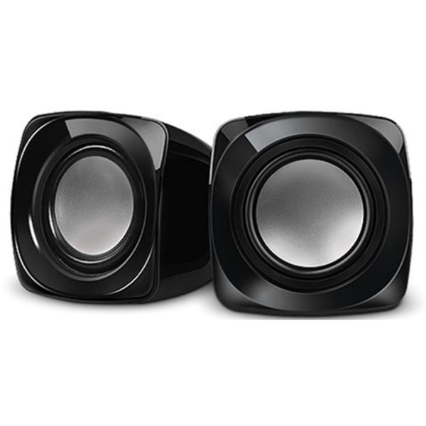 Фото - Комп'ютерна акустика компактна 2.0 REAL-EL S-20 Black