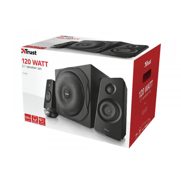 Фото - Компьютерная акустика 2.1 Trust Cilax 2.1 Speaker Set Black (22916)