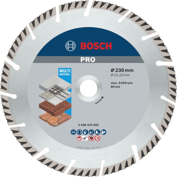 Фото - Диск алмазний Bosch Stf Universal 230-22.23 (2.608.615.065)
