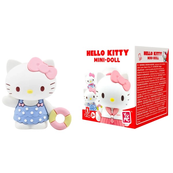 Фото - Ігрова фігурка-сюрприз Yu Me Hello Kitty Хелло Кітті 5 см (11580)