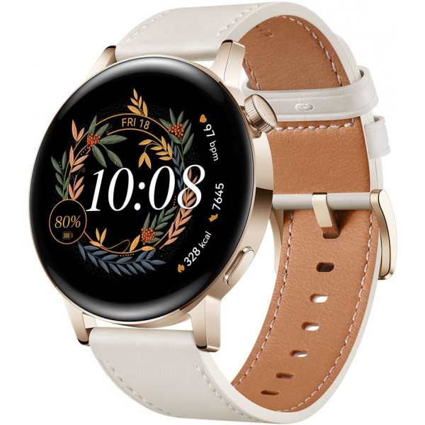 Фото - Смарт-годинник Huawei Watch GT3 42mm Frosty White