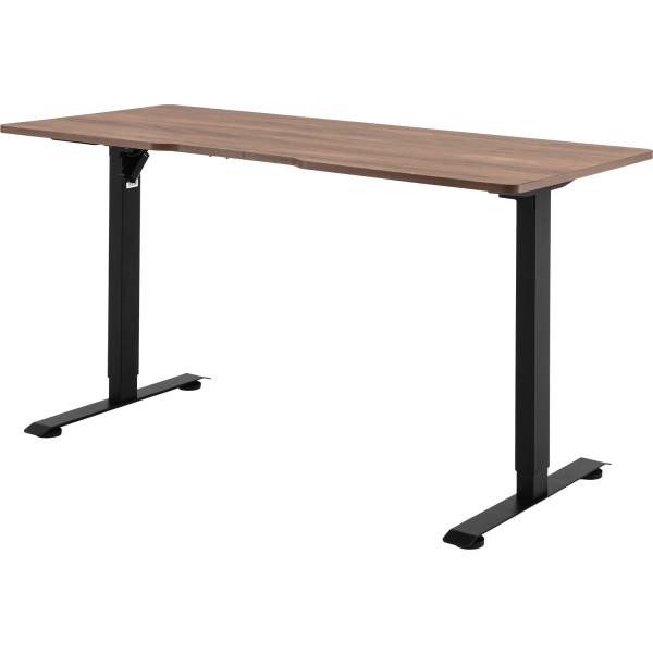 Фото - Стол с электрорегулировкой высоты Sihoo D03 1400x700 мм Walnut/Black (D03-104/D03-108)