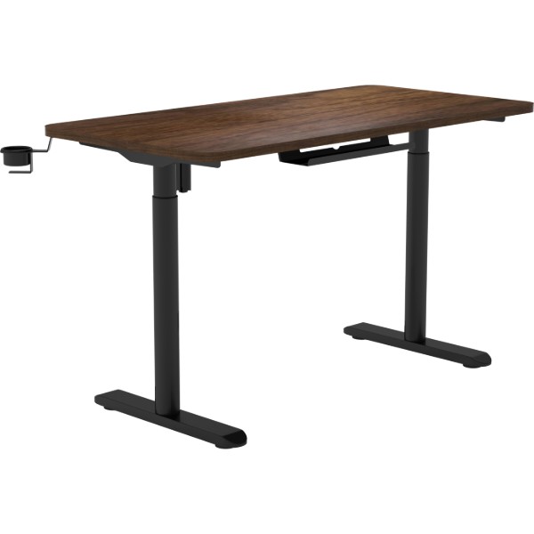 Фото - Стіл з електрорегулюванням висоти Sihoo D05 1400x700 мм Walnut/Black (D05-104/D05-107)