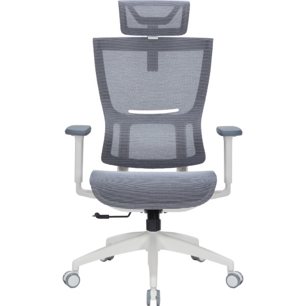 Фото - Крісло офісне OfficePro Elegant (OC660-W-DG-DG) White/Dark Gray