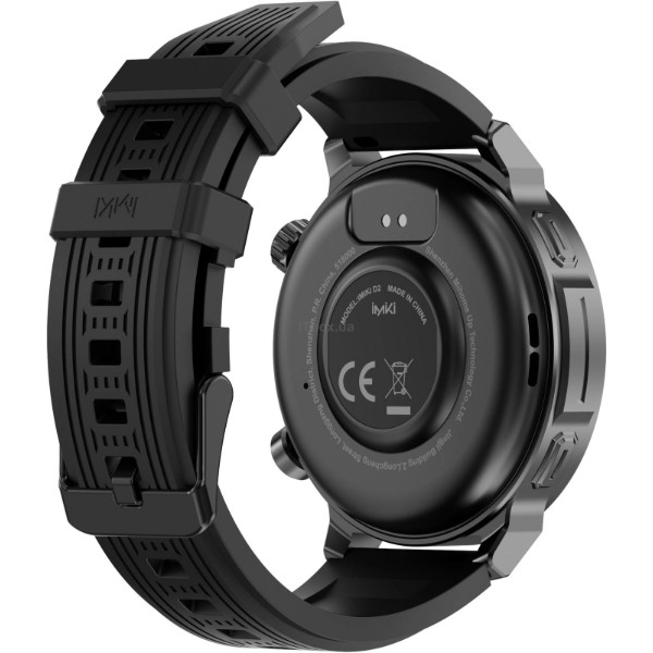Фото - Смарт-годинник iMiki D2 Black Silicone Strap