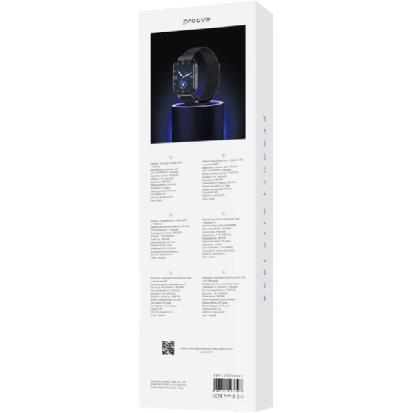 Фото - Уценка - Смарт-часы Proove Elysium Black (SWEL00000001)