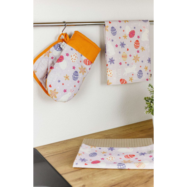 Фото - Набор полотенец Прованс Писанка сиреневая 2шт. 45х55 (028781)