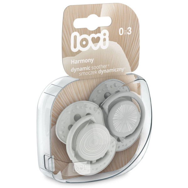 Фото - Симметричная пустышка Lovi Harmony Boy 0-3 мес 2 шт. (22/905boy)