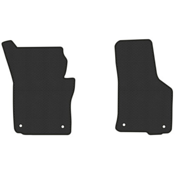 Фото - Килимки з екошкіри в салон авто передні EVAtech для Octavia A5 (AT, 8 clips) Skoda 2004-2013 2 покоління Combi EU (SK12151AE2AV4BBB)
