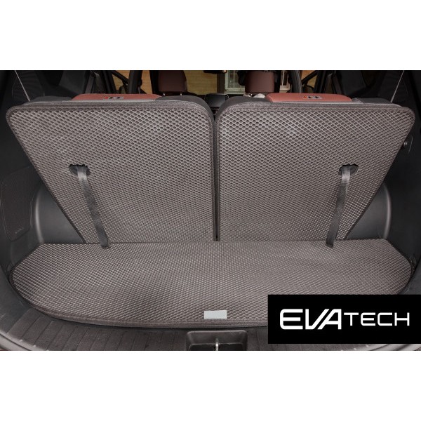 Фото - EVA коврик в багажник авто EVAtech для Santa FE (TM) 7 seats Hyundai 2018-2020 4 поколение SUV Korea (HY23822BE3RBB)