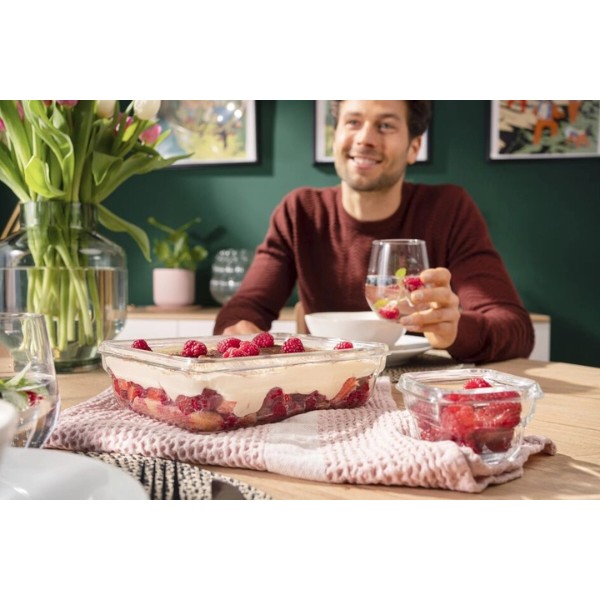 Фото - Ємність для зберігання Tefal N1041110 MASTERSEAL GLASS 2,0 л