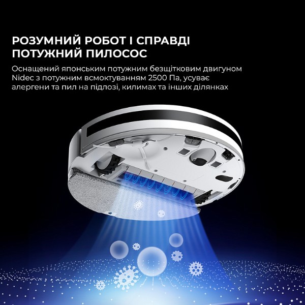 Фото - Робот-пилосос миючий Dreame F9
