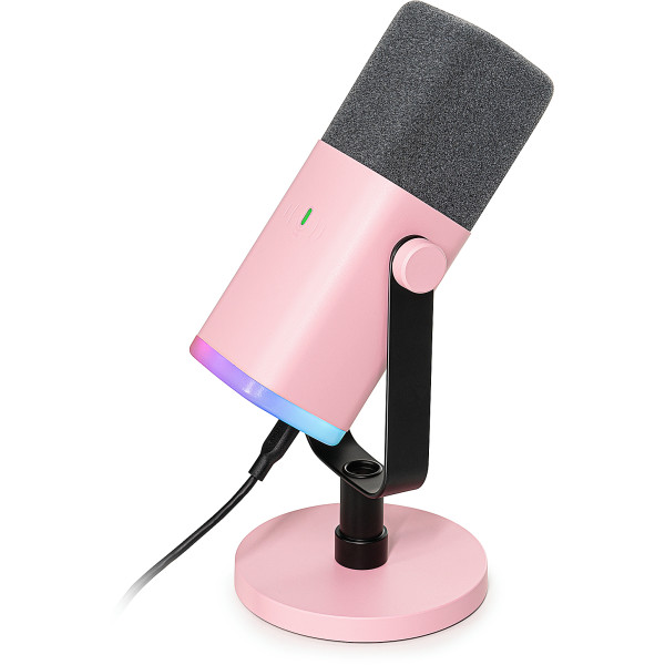 Фото - Микрофон для компьютера проводной Fifine AM8P USB/XLR Pink