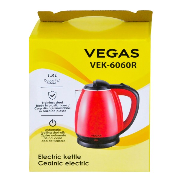Фото - Электрический чайник Vegas VEK-6060R