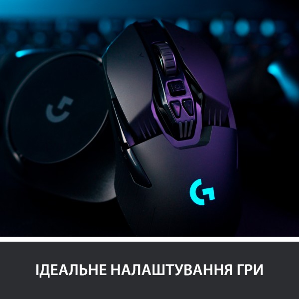Фото - Мышь беспроводная игровая Logitech G903 Lightspeed HERO 16K Sensor Black (910-005672)