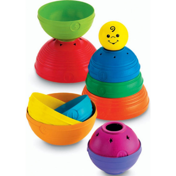 Фото - Пірамідка Fisher-Price Великий-більше (W4472)