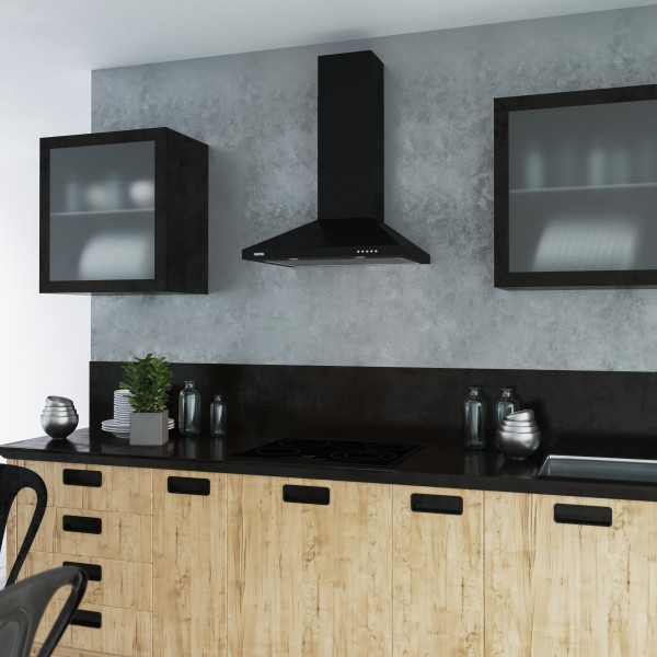 Фото - Вытяжка декоративная ELEYUS KENT 700 50 BL