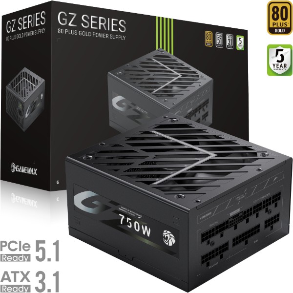 Фото - Блок питания для ПК Gamemax GZ 750G BK