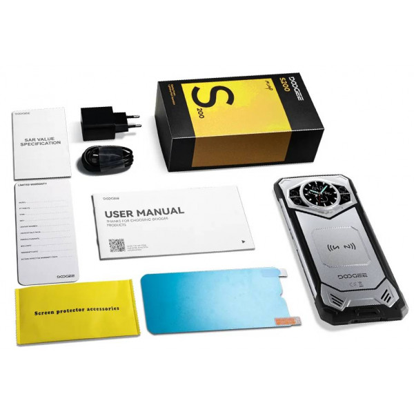 Фото - Смартфон Doogee S200 12/256 Silver
