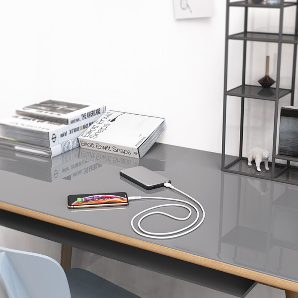 Фото - Кабель синхронізації даних BOROFONE BX30 USB to iP 2.4A 1m White (6931474706874)