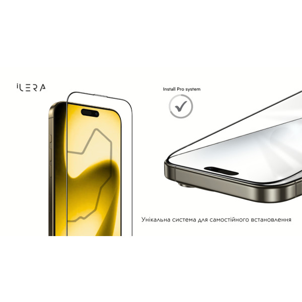 Фото - Защитное стекло для смартфона ILera ECO EverGlass for iPhone 17 Pro Max (iLEc15)