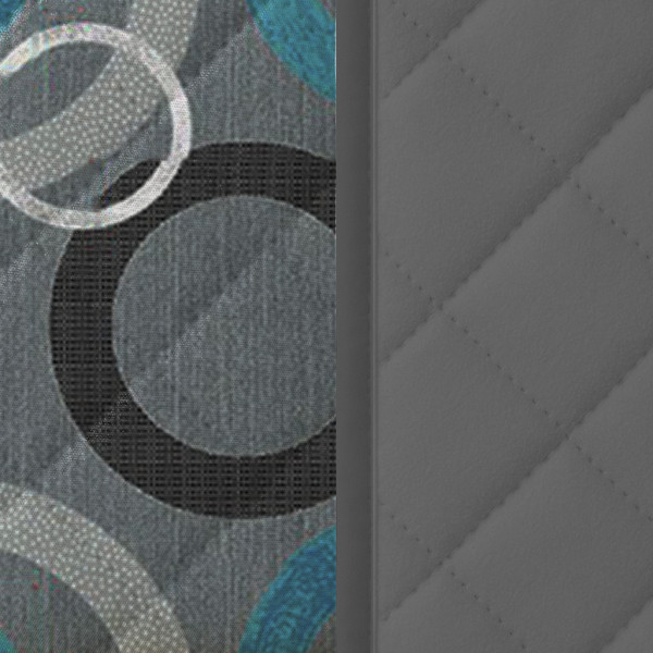 Фото - Покривало односпальне Zastelli CIRCL/14-4102Glacier Grey 145х210см Різнокольоровий (22676)