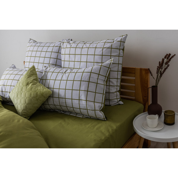 Фото - Комплект постільної білизни ТЕП Happy Sleep Olive Check (2-03797_25148)