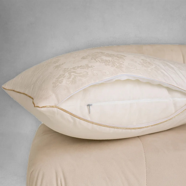 Фото - Подушка стандартна MirSon №15-49 Ferrero Тенсель (MODAL) Vanilla 60х60 см (2200011165899)