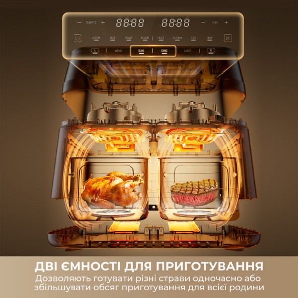 Фото - Мультипечь Dreame DZ30 Black (DZ30-BK)