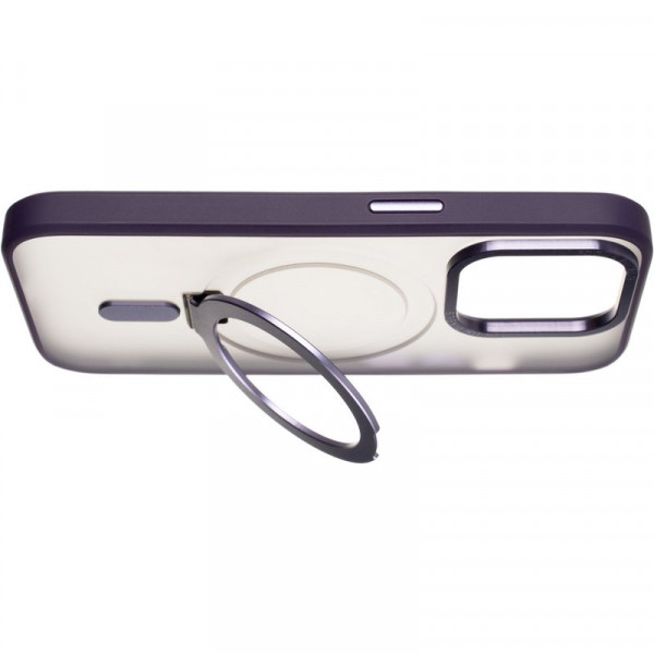 Фото - Чохол для смартфону Gelius Bumper Case MagSafe Stand for iPhone 14 Pro Violet (92871)