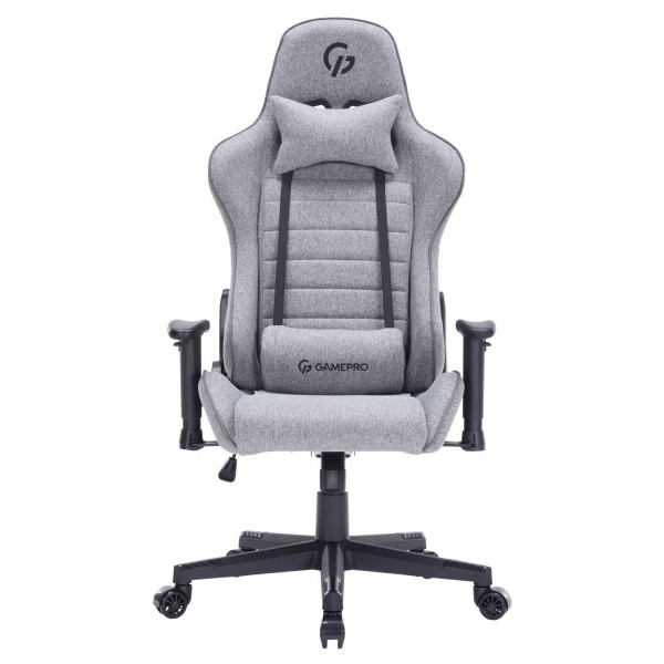 Фото - Кресло для геймеров GamePro Size L Fabric Gray (GC575FB)