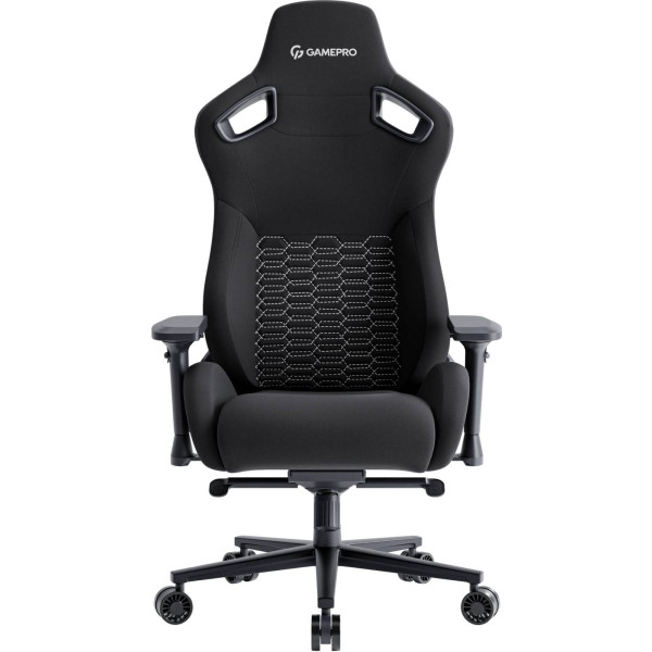 Фото - Крісло для геймерів GamePro Size XL Fabric Black (GC900B)