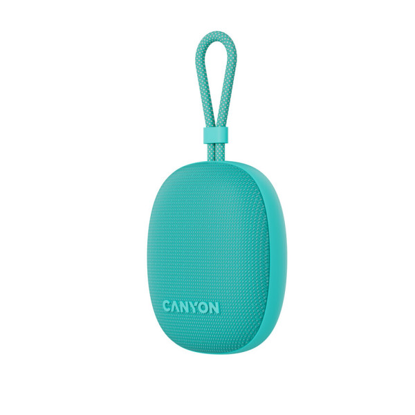 Фото - Портативна акустика Canyon OnMove 12 IPX7 TWS 5W Mint (CNE-CBTSP12MT)
