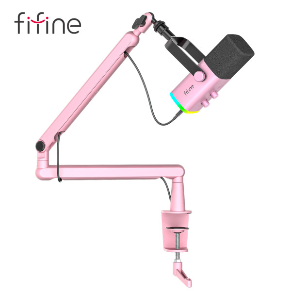 Фото - Мікрофон до комп'ютера Fifine TAM8P USB/XLR Pink