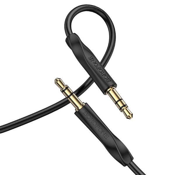 Фото - Кабель 3.5 мм - 3.5 мм BOROFONE BL16 Clear sound AUX Black (6974443389166)