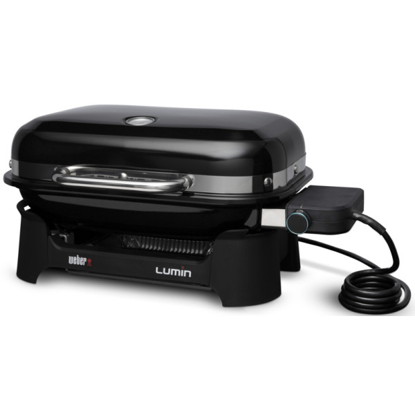 Фото - Гриль-барбекю електричний Weber Lumin 1000 з підставкою Black (91010853)