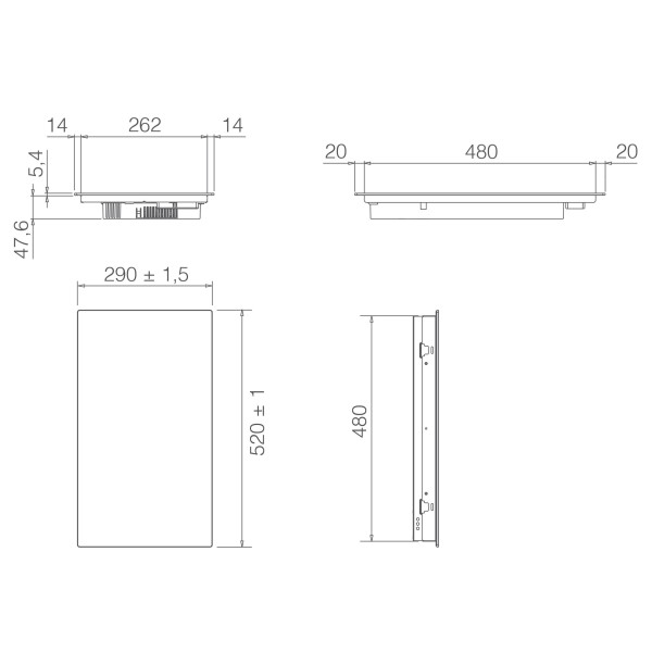 Фото - Варильна поверхня електрична Elica RATIO 302 PLUS CONNECT BL