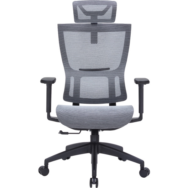 Фото - Крісло офісне OfficePro Elegant (OC660-B-DG-DG) Black/Dark Gray