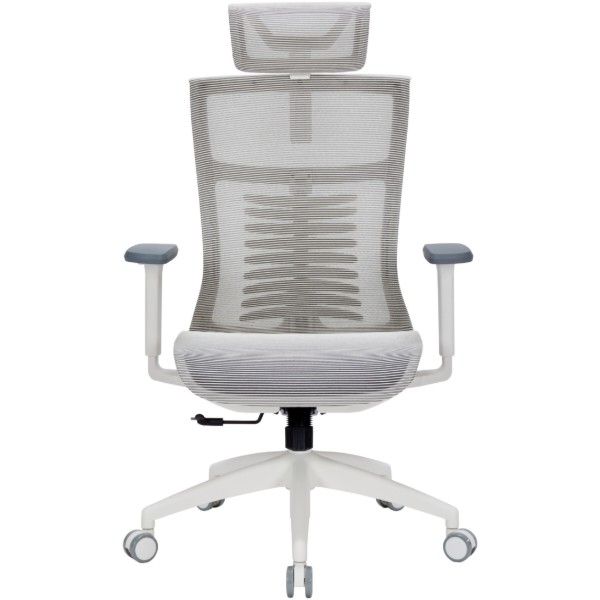 Фото - Крісло офісне OfficePro Balance (OC620-W-LG-LG) White/Light Gray
