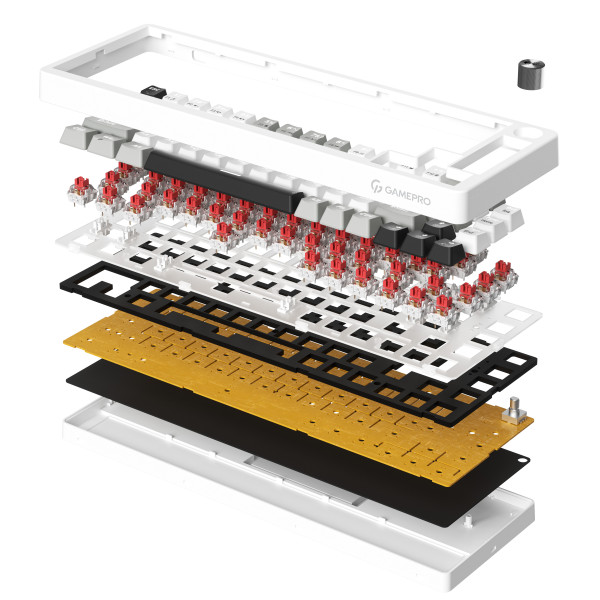 Фото - Клавиатура проводная игровая GamePro Genesis Silverlight  (MK116)