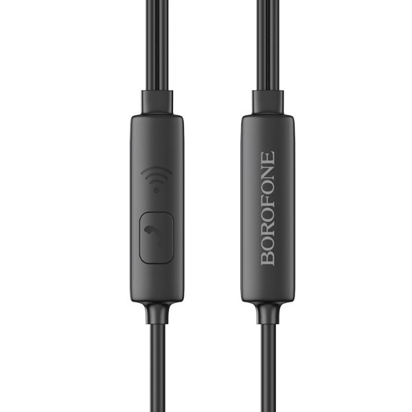 Фото - Наушники вкладыши проводные BOROFONE BM54 Black (6931474735287)