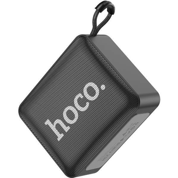 Фото - Портативна акустика HOCO BS51 Gold brick sports BT speaker Black (6931474780737)