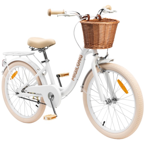 Фото - Двоколісний велосипед Miqilong LS 20'' White (RBB-LS20-PEARL)
