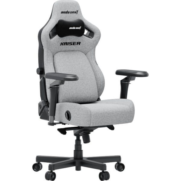 Фото - Крісло для геймерів Anda Seat Kaiser 4 V2 Size XL Gray Fabric (AD12YDDC-XLL-20-G-CF-03)