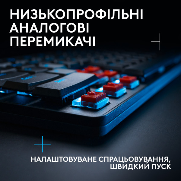 Фото - Клавіатура дротова ігрова Logitech G515 RAPID TKL Black (920-013861)